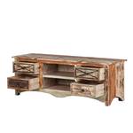 Buffet India II 4 tiroirs - bois massif verni