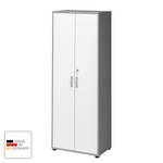 Aktenschrank Magic Alpinweiß / Platingrau - Höhe: 183 cm