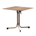 Bistrotisch Luling (Klappbar) Marone Dekor - 80 x 72 x 80 cm