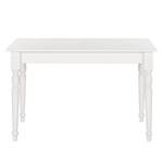 Table Edgware Pin massif - Pin blanc - 120 x 80 cm