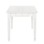 Table Edgware Pin massif - Pin blanc - 160 x 80 cm