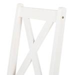 Chaises Edgware I (lot de 2) Pin massif - Pin blanc - Sans accoudoirs