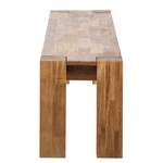 Banc NoahWOOD Chêne massif - Chêne - Largeur : 220 cm