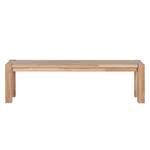 Banc RichWOOD Chêne massif - Chêne blanc huilé - Largeur : 160 cm