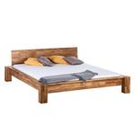 Massief houten bed LeeWOOD Eik - 200 x 200cm