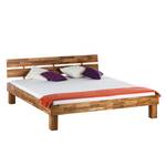 Massief houten bed AresWOOD Eik - 160 x 200cm - Met hoofdeinde