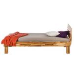 Massief houten bed AresWOOD Eik - 90 x 200cm - Met hoofdeinde
