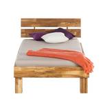 Massief houten bed AresWOOD Eik - 100 x 200cm - Met hoofdeinde