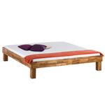 Massief houten bed AresWOOD Eik - 140 x 200cm - Zonder hoofdeinde