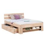Massief houten bed EosWOOD massief eikenhout - Wit geolied eikenhout - 140 x 200cm