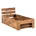 Massief houten bed EosWOOD massief eikenhout - Eik - 100 x 200cm