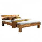 Massief houten bed AresWOOD II geolied massief wild eikenhout - 140 x 200cm