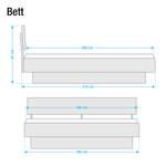 Massief houten bed StokeWOOD Eik - 180 x 200cm