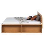 Massief houten bed TemukaWOOD 180x200cm - eikenhout - Eik - 180 x 200cm