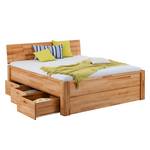 Massief houten bed TiaWOOD massief kernbeukenhout - 200 x 200cm