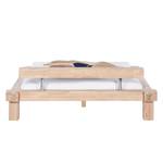 Massief houten bed Viktoria Wit geolied eikenhout - 180 x 200cm