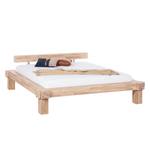 Massief houten bed Viktoria Wit geolied eikenhout - 180 x 200cm