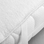 Matratzen-Querauflage Wasserdicht Baumwollstoff - Weiß - 100 x 200cm