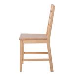 Chaises TanamiWOOD I (lot de 2) Bois massif - Hêtre