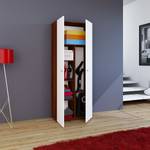 Armoire multifonction Vandol Blanc / Imitation noyer