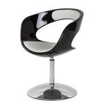 Fauteuil pivotant Merida Noir / Blanc