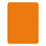 Microfaser-Decke Uni Orange