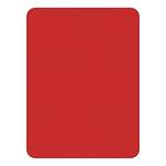 Couverture microfibre Uni Rouge