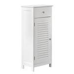 Armoire basse Quickset 928 I Blanc - Butoir à gauche