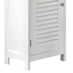 Armoire basse Quickset 928 I Blanc - Butoir à gauche