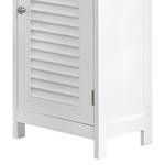 Armoire basse Quickset 928 I Blanc - Butoir à droite