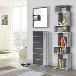 Armadietto da bagno Lund Grigio basalto Woodstripe III