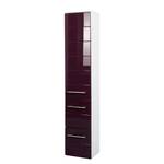 Armoire midi Rosary I Aubergine brillant / Blanc