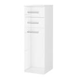 Armoire midi Siena Blanc brillant - 33 cm