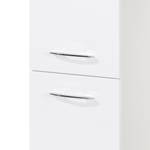 Armoire midi Florida Blanc brillant / Blanc