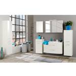 Armoire midi Florida Blanc brillant / Blanc