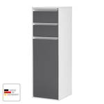 Armoire midi Tinus Basalte - 35 cm - Gris mat - Largeur : 35 cm