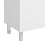 Hoge kast Miami Wit - Plaatmateriaal - 60 x 101 x 33 cm