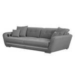 Bigsofa Idaho (inkl. Beleuchtung) Webstoff Grau Mit Bluetooth Soundsystem