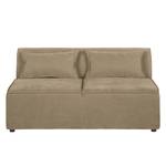 Modul-Ecksofa Pilmore II Microvelours Sandgrau