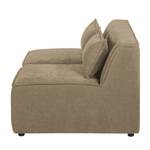 Modul-Ecksofa Pilmore I Microvelours Sandgrau