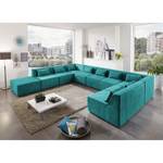 Module-zithoek Pilmore micro-velours - Turquoise