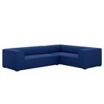 Ecksofa Seed I Webstoff Stoff Ramira: Blau - Armlehne davorstehend rechts