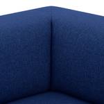 Canapé d'angle Seed I Tissu Tissu Ramira : Bleu - Accoudoir monté à droite (vu de face)