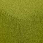 Canapé d'angle Seed I Tissu Tissu Ramira : Citron vert - Accoudoir monté à droite (vu de face)