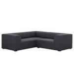 Ecksofa Seed II Webstoff Grau - Ecke davorstehend links