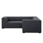 Ecksofa Seed II Webstoff Grau - Ecke davorstehend links