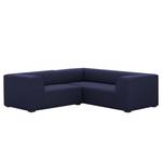 Ecksofa Seed II Webstoff Blau - Ecke davorstehend rechts