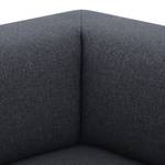 Ecksofa Seed III Webstoff Longchair davorstehend links - Webstoff Milan: Anthrazit