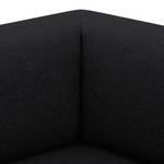 Ecksofa Seed III Webstoff Longchair davorstehend links - Stoff Selva: Anthrazit