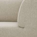 Hoekbank Seed III geweven stof - chaise longue vooraanzicht links - Stof Selva: Beige